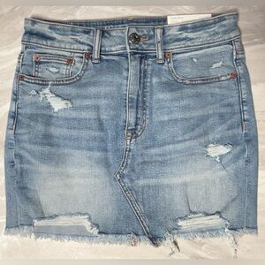American Eagle Outfitters Women's Hi Rise Denim Mini Skirt Size 6